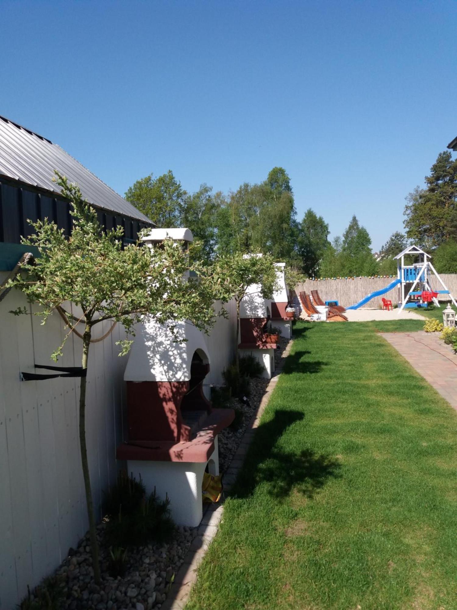 Ferienwohnung Domki Kurka Wodna Dębki Exterior foto